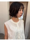 大阪、梅田、中崎町、20代、30代、ボブパーマ大人ガーリー