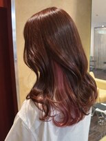 ラシェンテ 旧居留地(La Sente)&nbsp;深みレッド×ピンクインナーカラー