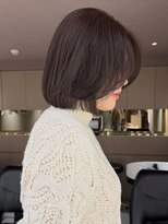 メゾンマイル 恵比寿(maison mile)&nbsp;オリーブグレージュ/透明感カラー/レイヤーカット/ボブ/恵比寿駅