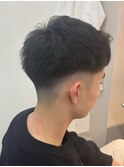 千葉駅MEN’S HAIR/サーフカール/刈り上げセンターパート