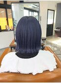 【高発色】ディープブルーボブ