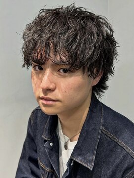 ブラック(BLACK) シャドウパーマ