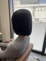 テラスヘア 新潟駅南(TERRACE hair)&nbsp;【新潟市中央区】グレージュカラー×ミディアムボブ。