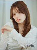 イメチェン韓国くびれレイヤー似合わせ大人ミディアムウルフ小顔