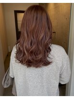 ロッカヘアエジェ(ROCCA hair eje.) くびれレイヤー×ラテベージュミルクティーブロンド