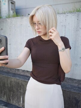 パーク 代官山(PARK) くびれヘアゆるふわパーマ結べるレイヤーミルクティーベージュ