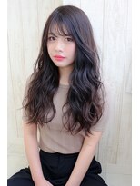 イロ ジェイアール JR奈良店(IRO)&nbsp;シースルーバングニュアンスカラー暗めカラー