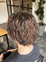 ビーテックバイゼン 山科店(B-TECH by Zen)&nbsp;波巻きスパイラルパーマ　メンズパーマ　メンズウルフ
