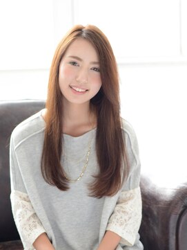 アース 浦安店(HAIR&MAKE EARTH) ナチュラルストレート＆カール　　EARTH浦安