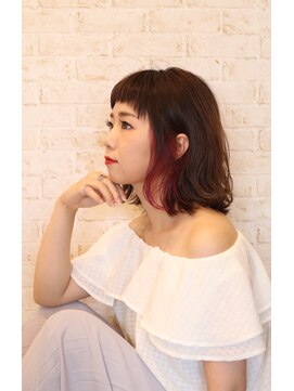 ラピッツヘアデザイン(la Pitt's hair design) ラブリーウェーブ☆ミディアムヘア