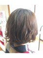 ニコット(nicott) ゆるふわデジタルパーマ&つやつやパープルカラー☆