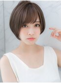＊LOREN＊透明感ブルージュアッシュ大人かわいい丸みショート