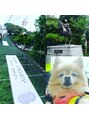 ル リアン(Le lien) 愛犬ももちゃんと愛媛松山城！