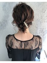 ヘアスタジオニコ(hair studio nico...)&nbsp;シニヨンアレンジ★