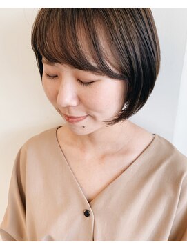 ヘアメイク ミッカ(HAIR MAKE MICCA) short bob◎杉浦 恵