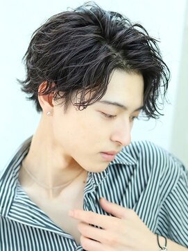 リップス 池袋(LIPPS) ツーブロック　テクノ刈り上げ　スパイラル　セクシー新野君