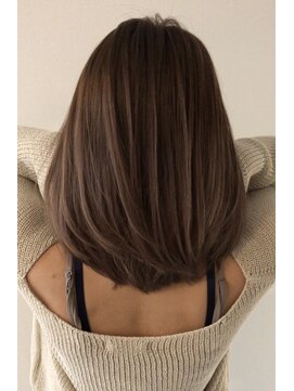 ヘアーブランド ジン フィール(HAIR BRAND Jin feel) ラベンダーグレージュ【松山美容室】