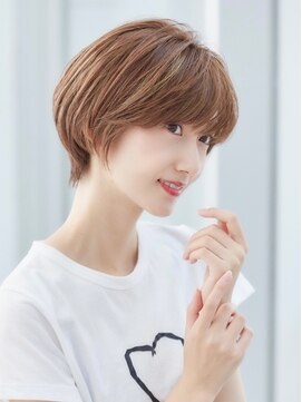 大人可愛いひし形ハンサムショートボブ前下がり L アワヘアー Awa Hair のヘアカタログ ホットペッパービューティー