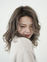 ジャムズヘアアンドスパ 岩国店(JAM's hair &spa)&nbsp;甘すぎず可愛いミルクティーグレージュ