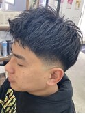 フェードスタイル&ダウンパーマ