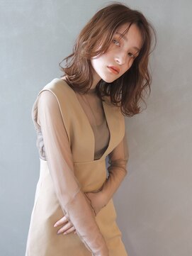 パーク(PARK) 【PARK】ペールベージュ×ニュアンスボブディ