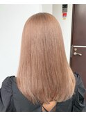 20代30代40代/大人可愛いストレートベージュカラー！