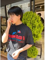 ノーム(norm) マッシュショート/黒髪ショート/ベリーショート