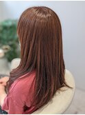 ゆるふわ女子感がステキなツヤ髪ピンクさん
