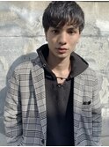 ナチュラルツーブロック刈り上げショート