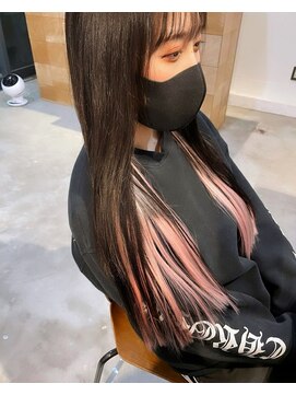 リコモ 上野御徒町(LikkleMore) 黒×ピンクエクステ/上野/御徒町/湯島/秋葉原/ホワイトピンク