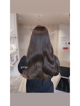 ソワンドブレスセルン 心斎橋(soin de brace cerne) 韓国風×アッシュブラウン×顔周りレイヤー○