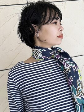 ラウンジ モリオ イケブクロ(Lounge MORIO Ikebukuro) 【morio池袋】パーマショートボブ♪