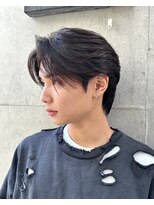 ニコ トウキョウ ヨコハマ(nico) メンズヘア/センターパート/韓国ヘア//ニュアンスパーマ