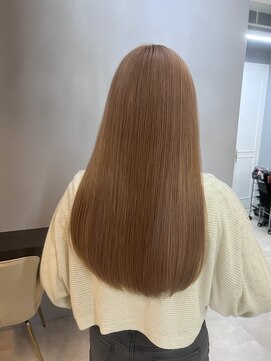 オズ 郡山桑野店(OZ) イメチェンハッシュカットフルバング似合わせレッドブラウン