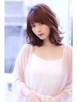 オーロ 千里山店(ORO)&nbsp;20代30代40代50代美髪ピンクブラウン切りっぱなしボブショート