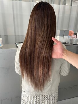 キング(K!ng) ハイライトカラーミルクティーベージュケアブリーチダブルカラー