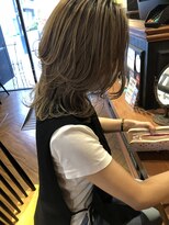 ウニレ バイ センス(unire by sense)&nbsp;【飾磨/姫路】レイヤーカット/透明感ブリーチカラー