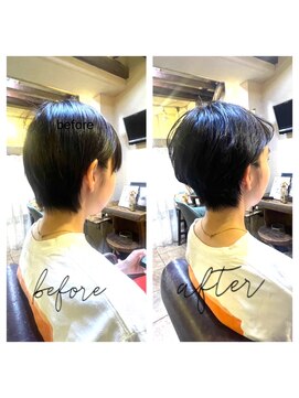 アックスピュア(axe pure) オシャレな美人ショート