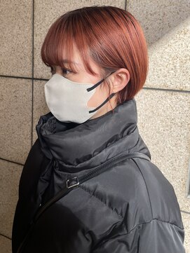 アンプ(amp) オレンジブラウン