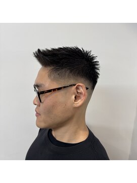 メンズラピス 栄店(Men's Lapis) 黒髪短髪スキンフェード