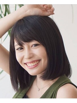 プラザサロン 辰巳台店 ワンレンボブ