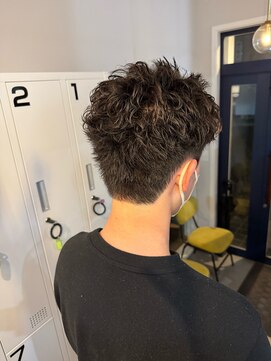 アウラヘアーサロン(aura hair salon) 【ショート】スパイキーショート×ピンパーマ