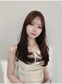レイヤーカット/銀座前髪カット