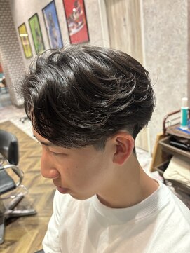ステレオ ヘアデザイン 安城店(STEREO HAIR DESIGN) フェザーパーマ