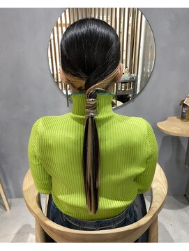 ミー(mii) 【mii】ヘアアレンジローポニー