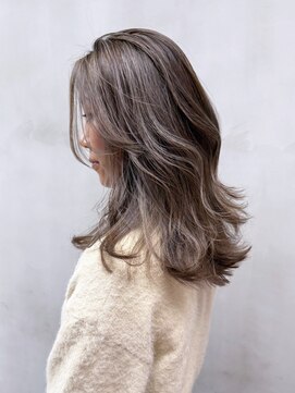 アルバム 銀座(ALBUM GINZA) ロングくびれヘア顔周りレイヤー_ba539043