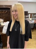 ブロンド×ストレートヘア 【横須賀中央 Really】