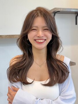 ビュー トウキョウ(VIEW TOKYO) ロング/レイヤー/オリーブベージュ/ グレージュ