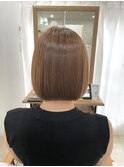 乾かすだけでまとまるボブ【縮毛矯正】