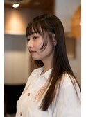 顔周りレイヤー*さらっと周りと差のつくデザインカット*銀座